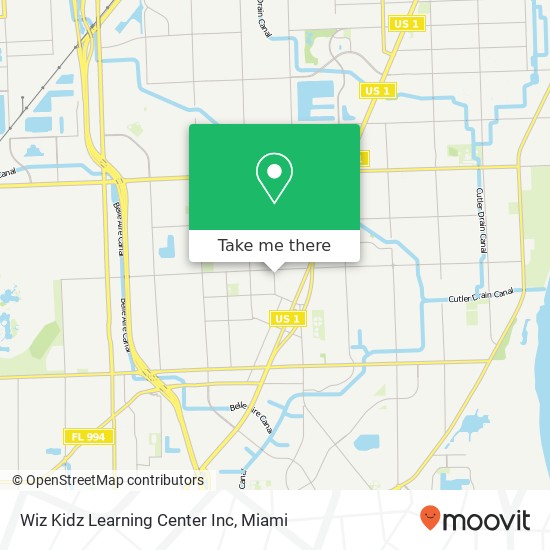 Wiz Kidz Learning Center Inc map