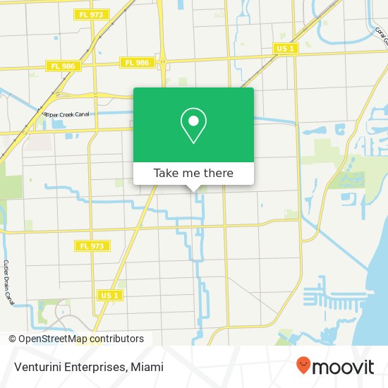 Venturini Enterprises map