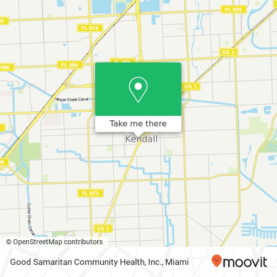 Good Samaritan Community Health, Inc. map