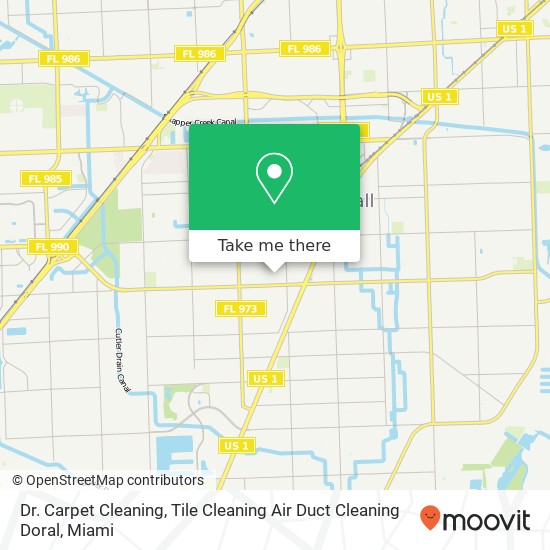 Mapa de Dr. Carpet Cleaning, Tile Cleaning Air Duct Cleaning Doral