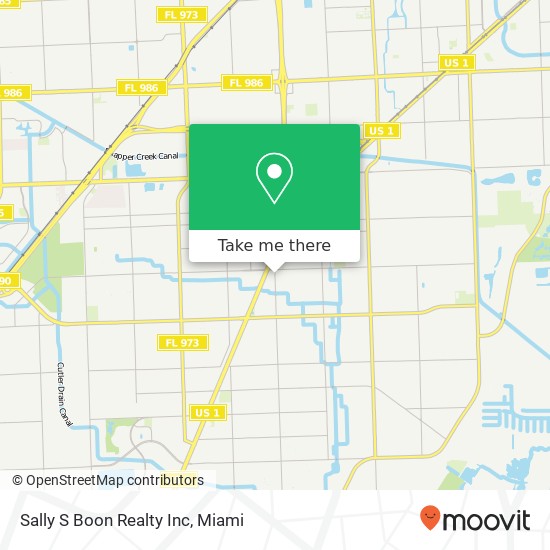 Sally S Boon Realty Inc map