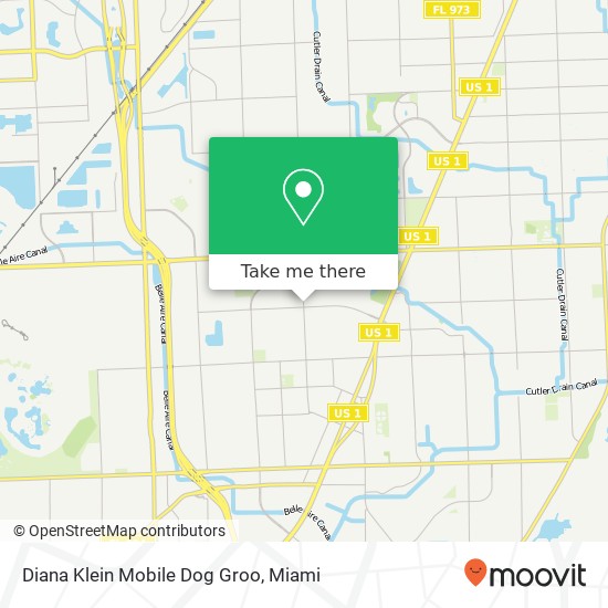 Diana Klein Mobile Dog Groo map