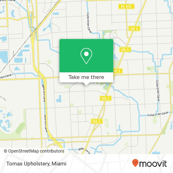 Tomas Upholstery map