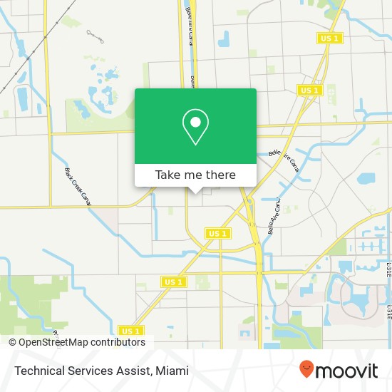 Technical Services Assist map