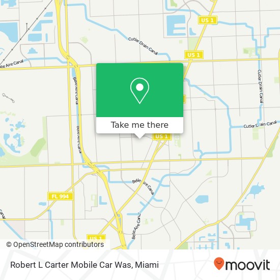 Robert L Carter Mobile Car Was map