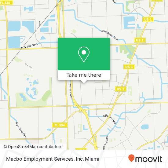 Macbo Employment Services, Inc map