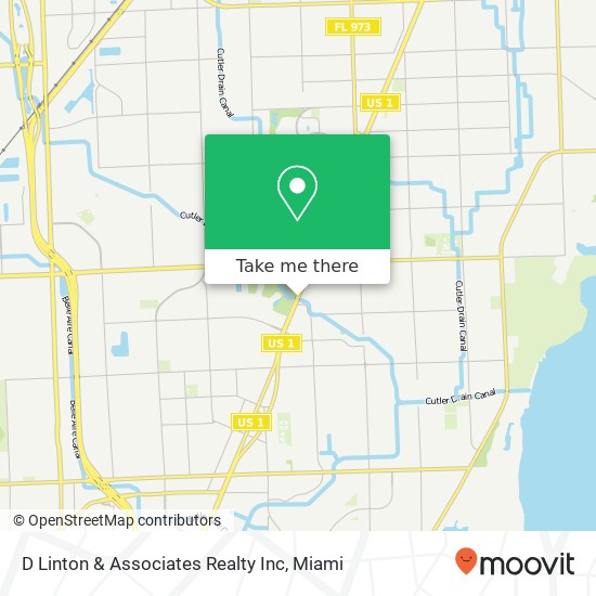 D Linton & Associates Realty Inc map