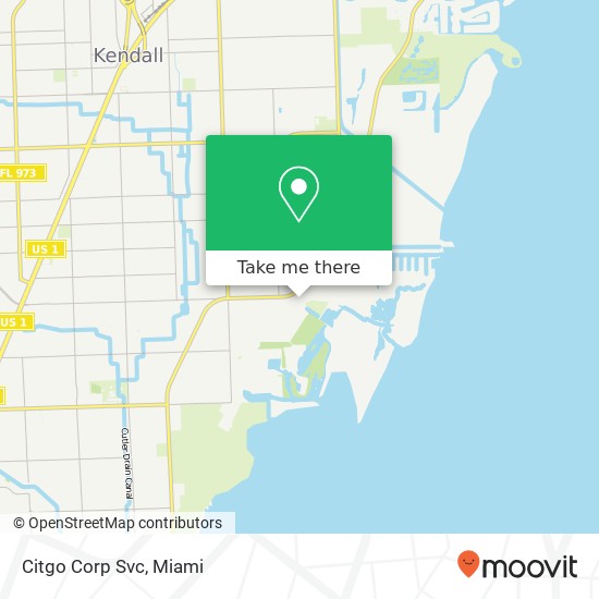 Citgo Corp Svc map