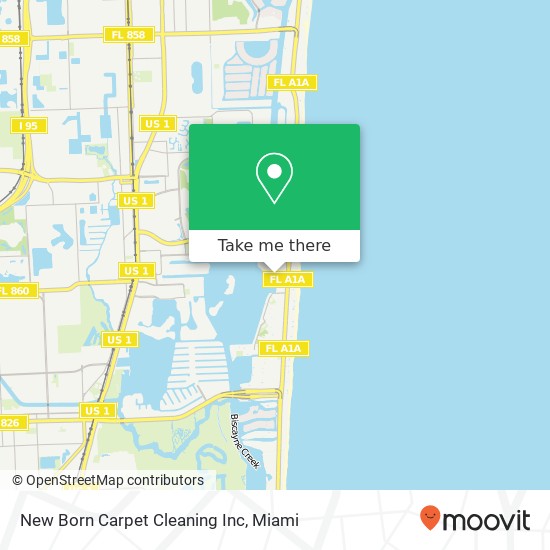 Mapa de New Born Carpet Cleaning Inc