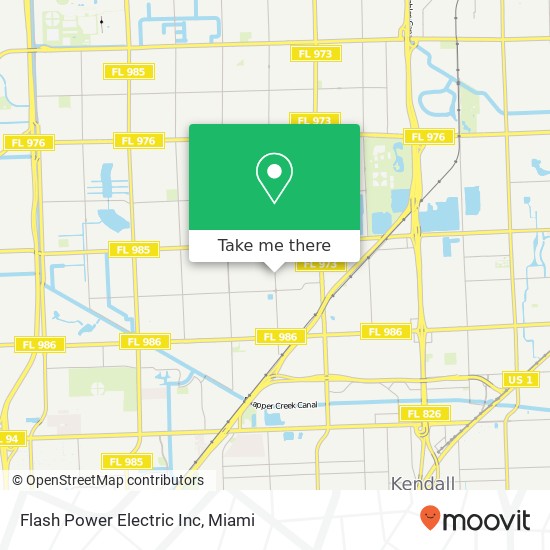 Mapa de Flash Power Electric Inc