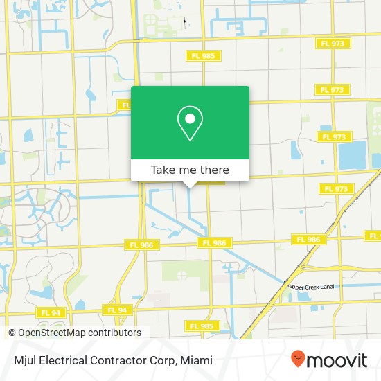 Mjul Electrical Contractor Corp map
