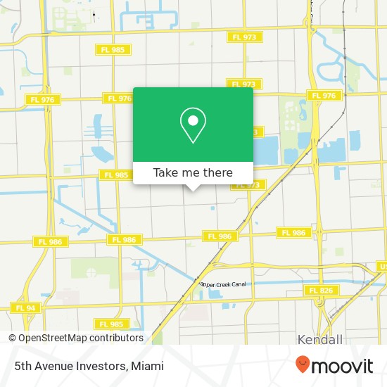 Mapa de 5th Avenue Investors