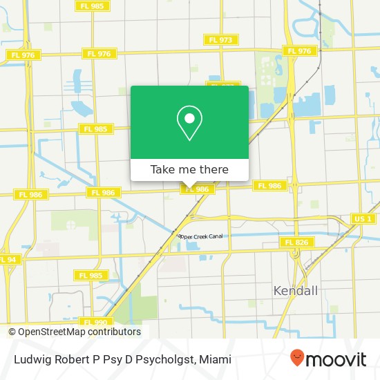 Mapa de Ludwig Robert P Psy D Psycholgst