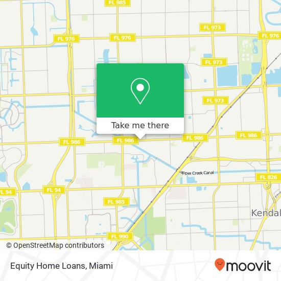 Equity Home Loans map