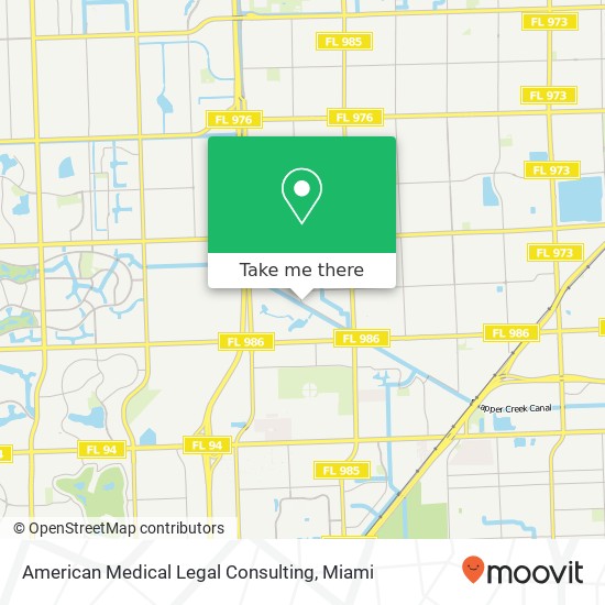 Mapa de American Medical Legal Consulting