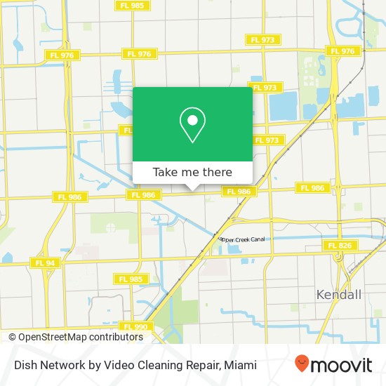 Mapa de Dish Network by Video Cleaning Repair