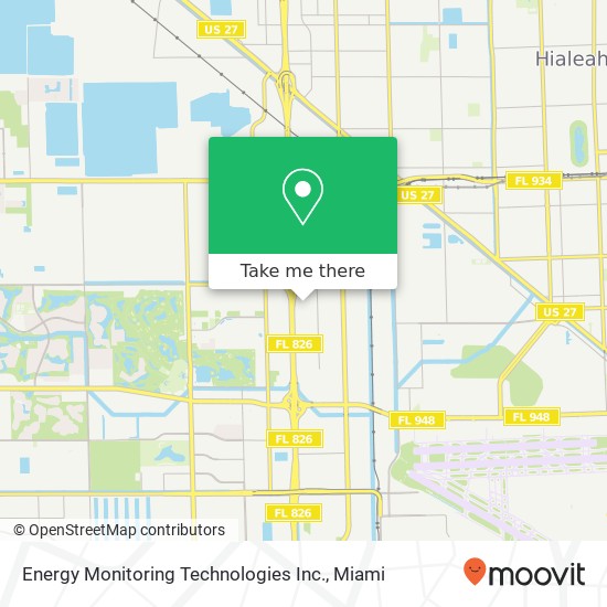 Mapa de Energy Monitoring Technologies Inc.