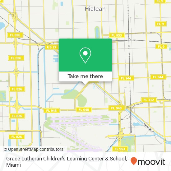Mapa de Grace Lutheran Children's Learning Center & School