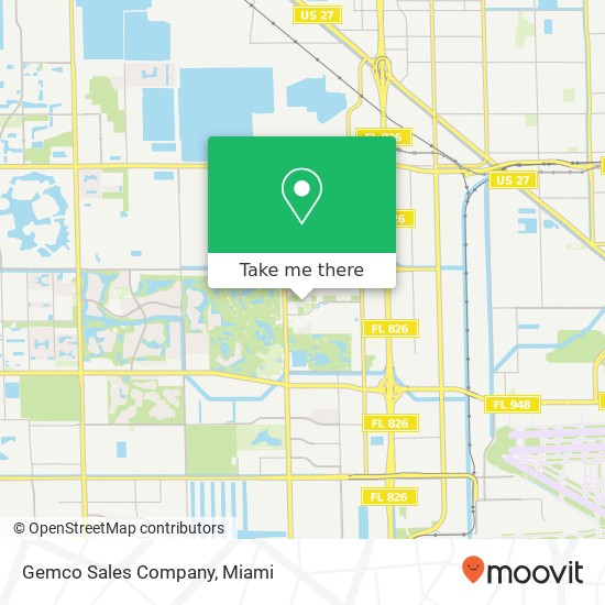 Mapa de Gemco Sales Company