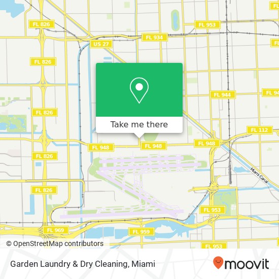 Garden Laundry & Dry Cleaning map