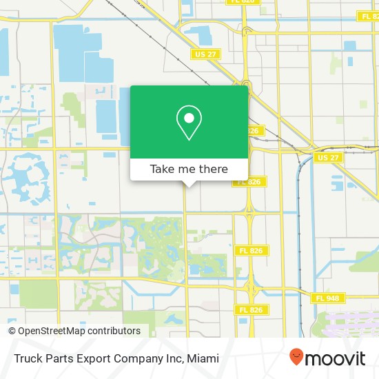 Truck Parts Export Company Inc map