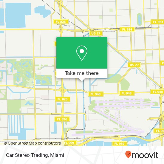 Car Stereo Trading map