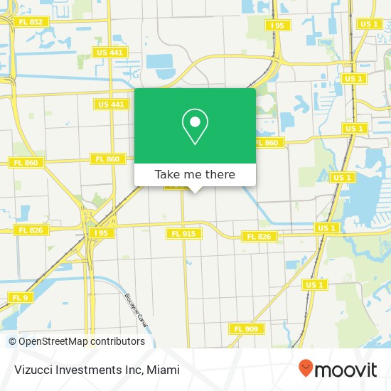 Mapa de Vizucci Investments Inc