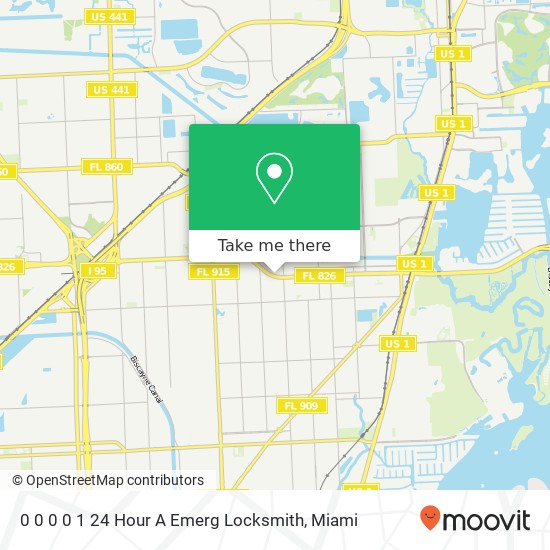 0 0 0 0 1 24 Hour A Emerg Locksmith map