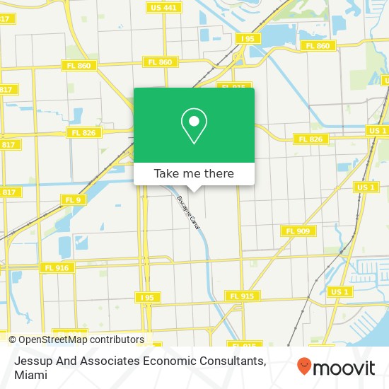 Jessup And Associates Economic Consultants map