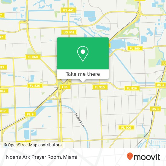 Noah's Ark Prayer Room map