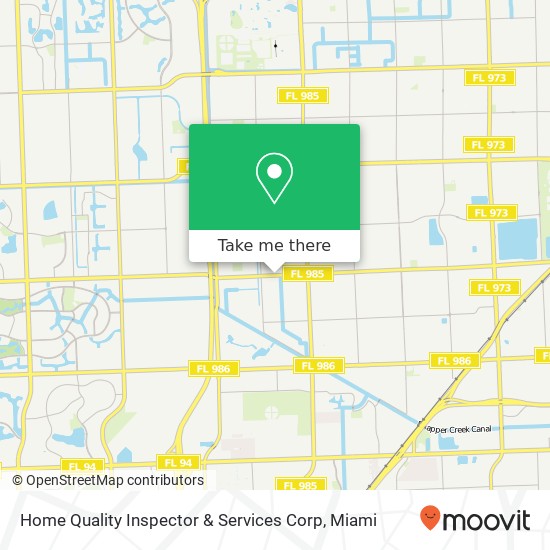 Mapa de Home Quality Inspector & Services Corp