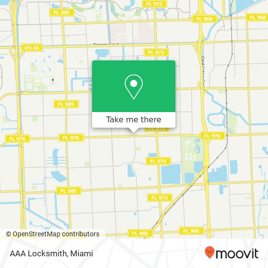 AAA Locksmith map