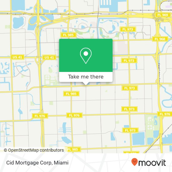 Cid Mortgage Corp map