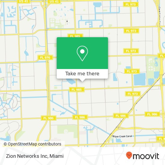 Zion Networks Inc map