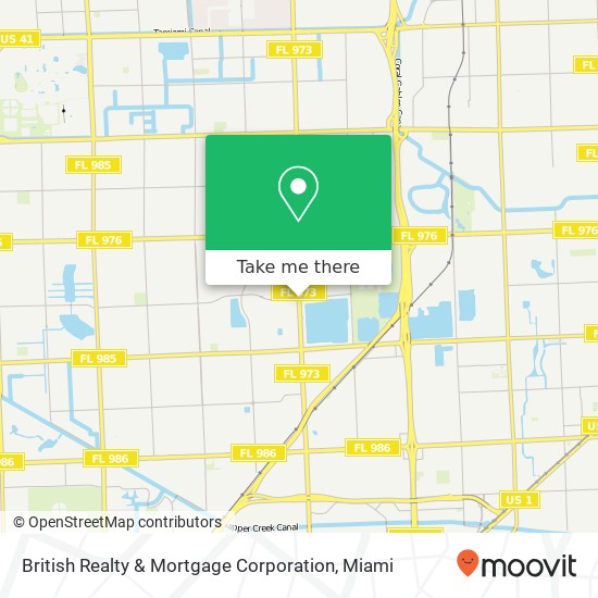 Mapa de British Realty & Mortgage Corporation