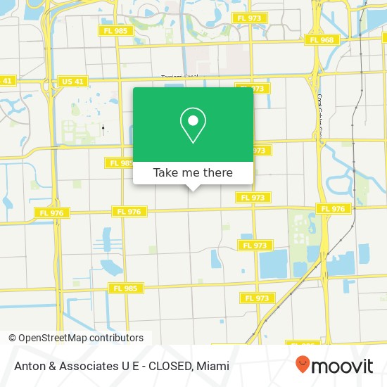 Mapa de Anton & Associates U E - CLOSED
