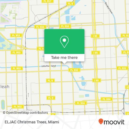 ELJAC Christmas Trees map