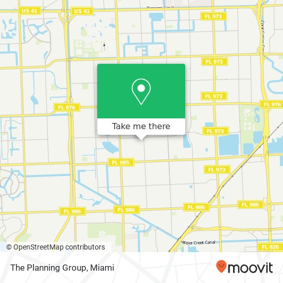 Mapa de The Planning Group