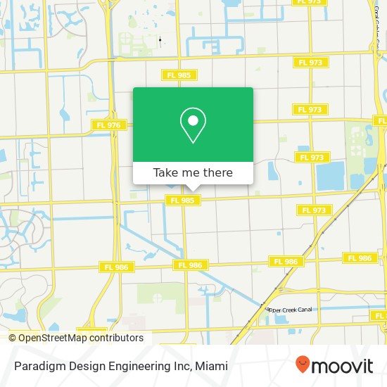 Mapa de Paradigm Design Engineering Inc