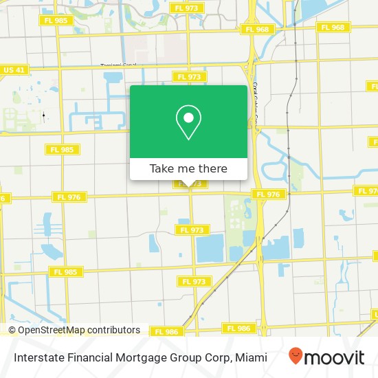 Interstate Financial Mortgage Group Corp map