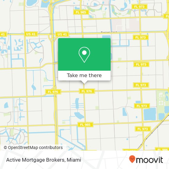 Active Mortgage Brokers map