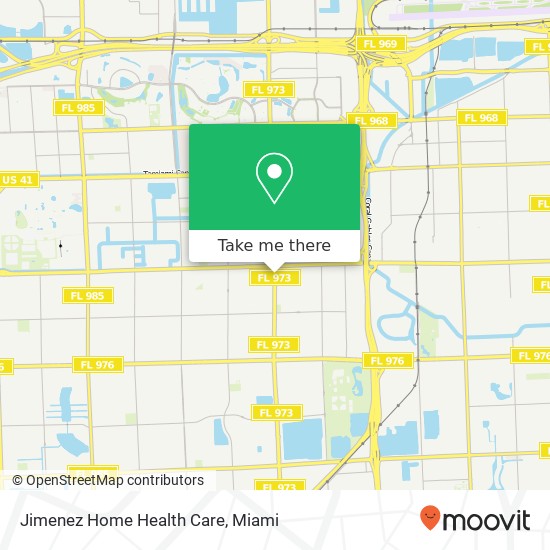 Mapa de Jimenez Home Health Care
