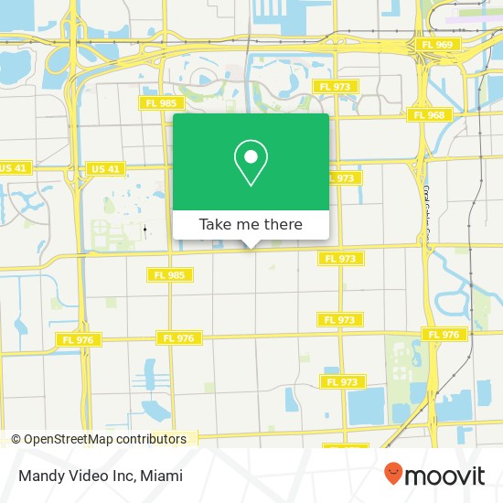 Mandy Video Inc map