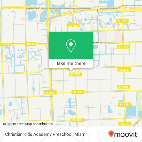 Mapa de Christian Kids Academy Preschool