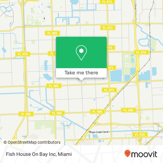 Mapa de Fish House On Bay Inc