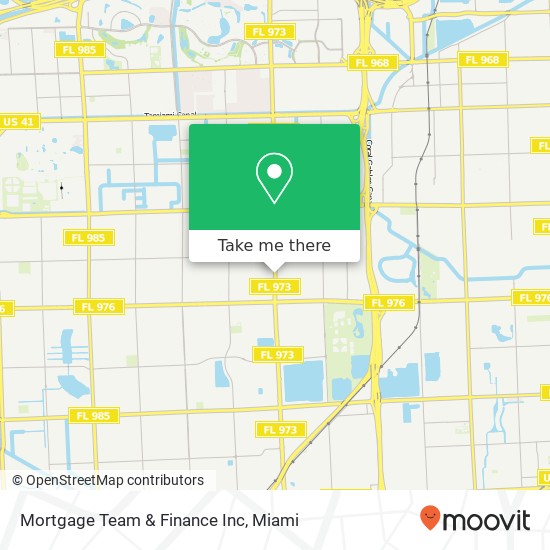 Mortgage Team & Finance Inc map