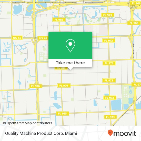 Quality Machine Product Corp map