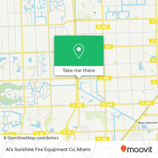 Mapa de Al's Sunshine Fire Equipment Co