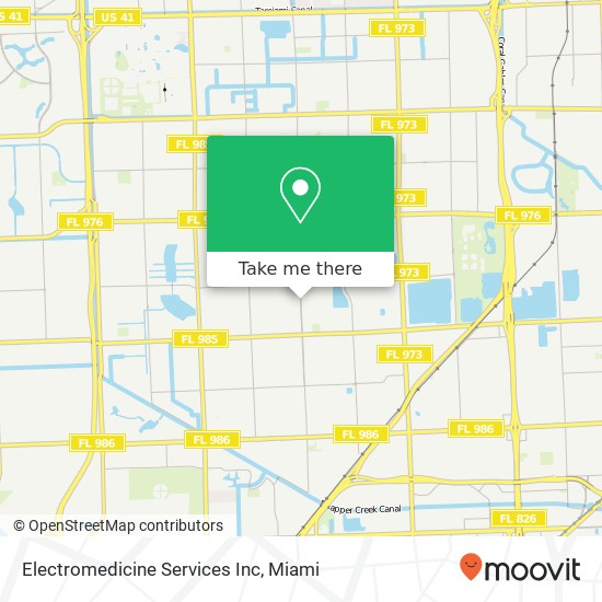 Electromedicine Services Inc map