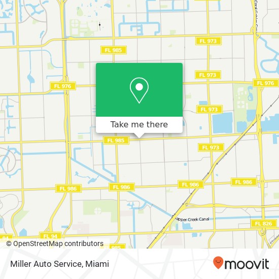 Miller Auto Service map